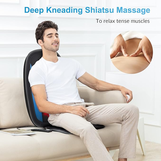 COMFIER Shiatsu Back Massager with Heat