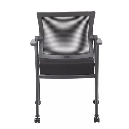 Mesh 4 Legged Guest Chair Black - Boss Office Products
