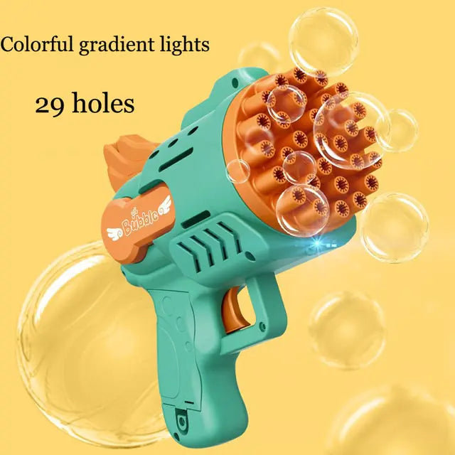 Exciting LED Bubble Gun Blower – Fun and Colorful Bubble Blowing Toy for Kids, Perfect for Parties and Outdoor Play