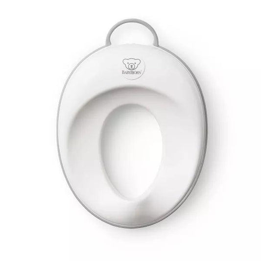 BabyBjorn Toilet Training Seat - White/Gray - Goods Galore Overstock