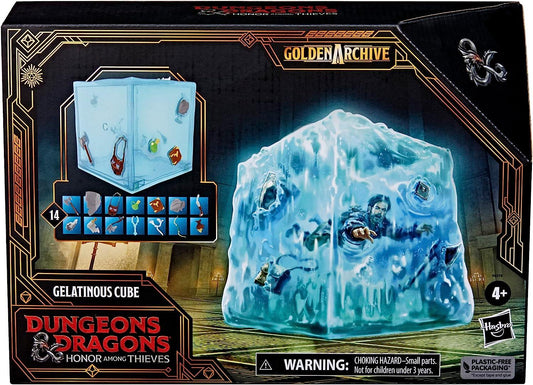 Dungeons & Dragons Hasbro Hasbro Honor Among Thieves Golden Archive Gelatinous Cube Collectible Figure Compatible with 6-Inch Scale D&D Action Figures - Goods Galore Overstock LLC