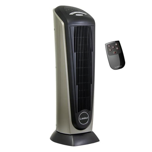 Lasko Oscillating Ceramic Tower Space Heater with Remote Control - Goods Galore Overstock