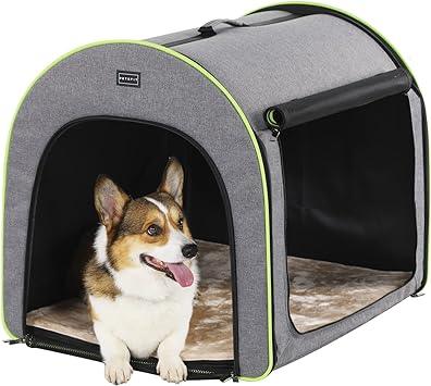 Petsfit Dog Crate, Foldable, Soft Portable Travel Kennel - Goods Galore Overstock
