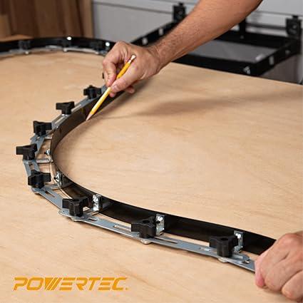 POWERTEC 71527 107-Inch Flexible Curve Template - Goods Galore Overstock LLC