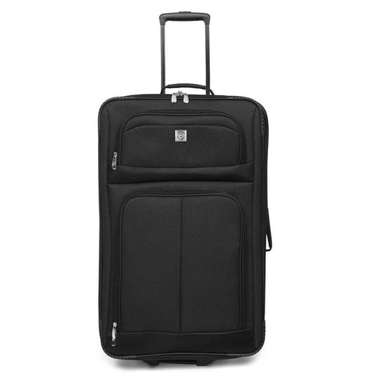 Protege 25" Regency Checked 2-Wheel Upright Luggage - Goods Galore Overstock