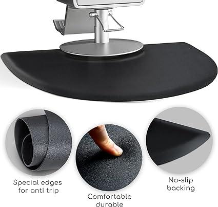 Rocktric Salon Mat 3'x5' Barber Shop Chair Mat Anti-Fatigue Floor Mat - Goods Galore Overstock