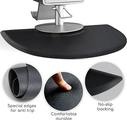 Rocktric Salon Mat 3'x5' Barber Shop Chair Mat Anti-Fatigue Floor Mat - Goods Galore Overstock