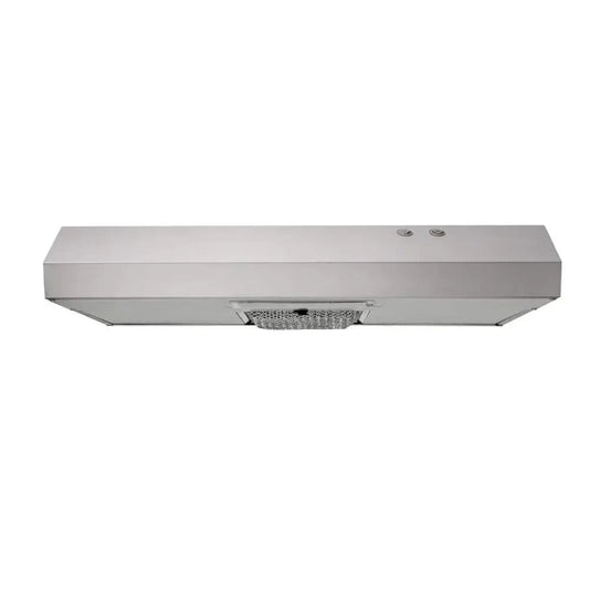 Vissani Arno 30 in. 240 CFM Convertible Under Cabinet Range Hood in Stainless Steel with Lighting and Charcoal Filter