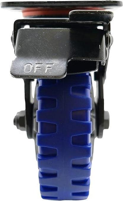 Shepherd Hardware Vibrant Blue Series Wheel, 6-Inch - Goods Galore Overstock LLC