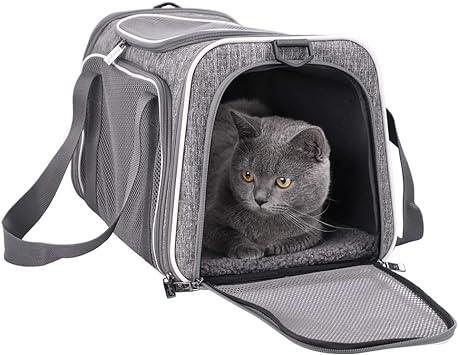 Top Load Cat Carrier Bag for Medium Cats and Small Dogs - Goods Galore Overstock